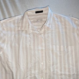 NWOT ATM Size Small, Button shirt, Mens Long sleeve